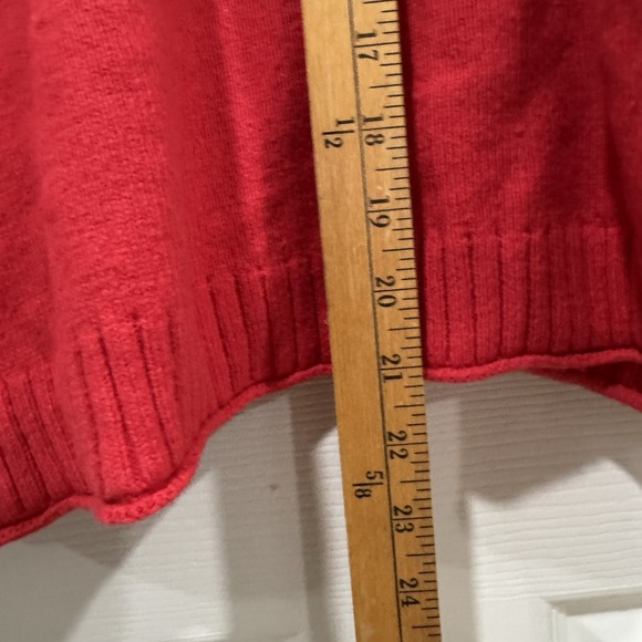 NWT Women's Pilcro Anthropologie THE GOLDIE COTTON CREW NECK SWEATER: CARDIGAN - Picture 7 of 8